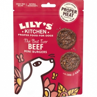 Lily´s Kitchen The Best Ever Beef Mini Burgers